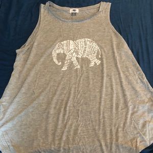Old navy elephant tank
